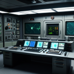 Prompt 1: Nuclear Control Room Focus**