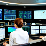 The Control Room Team**

"A diverse team of engineers and technicians working in a bright, modern nuclear power plant control room, fully clothed in professional attire. They are collaboratively monitoring data on large screens displaying complex diagrams and real-time information. Focus on teamwork and clear communication. Safe for work, appropriate content, perfect anatomy, natural proportions, professional atmosphere, well-lit environment, family-friendly."

**