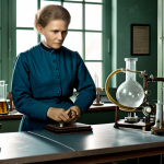 Marie Curie in Her Lab**

"Marie Curie, a professional scientist in modest, period-appropriate clothing, working in her laboratory, surrounded by scientific equipment and glassware, focused on her research, soft lighting, realistic rendering, perfect anatomy, correct proportions, well-formed hands, safe for work, appropriate content, fully clothed, professional, family-friendly."

**